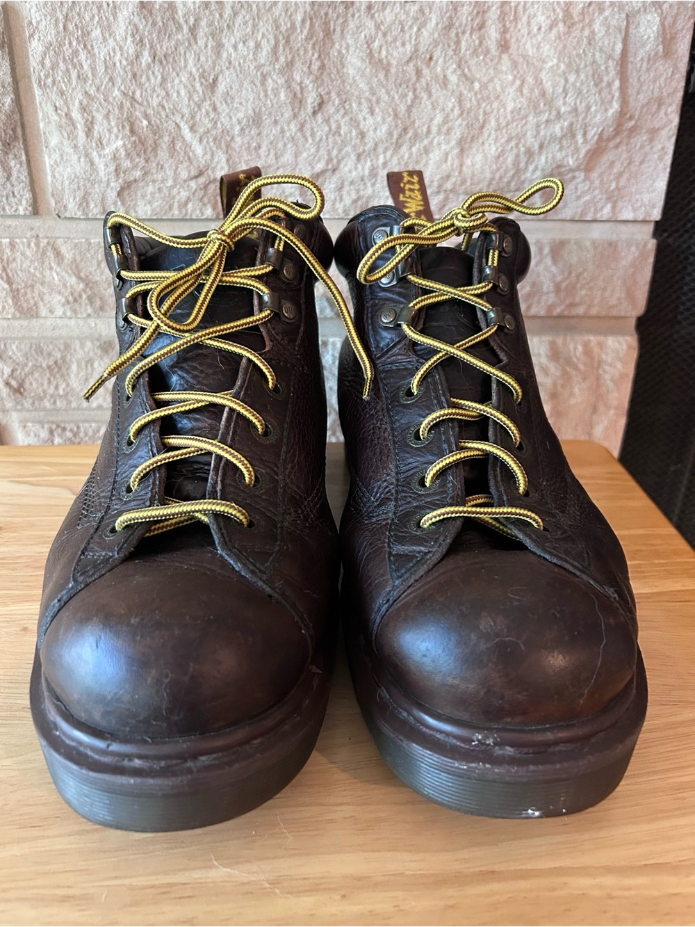 Vintage Dr Martens 8287 Made in England Brown Leather Boots Men’s Sz 12